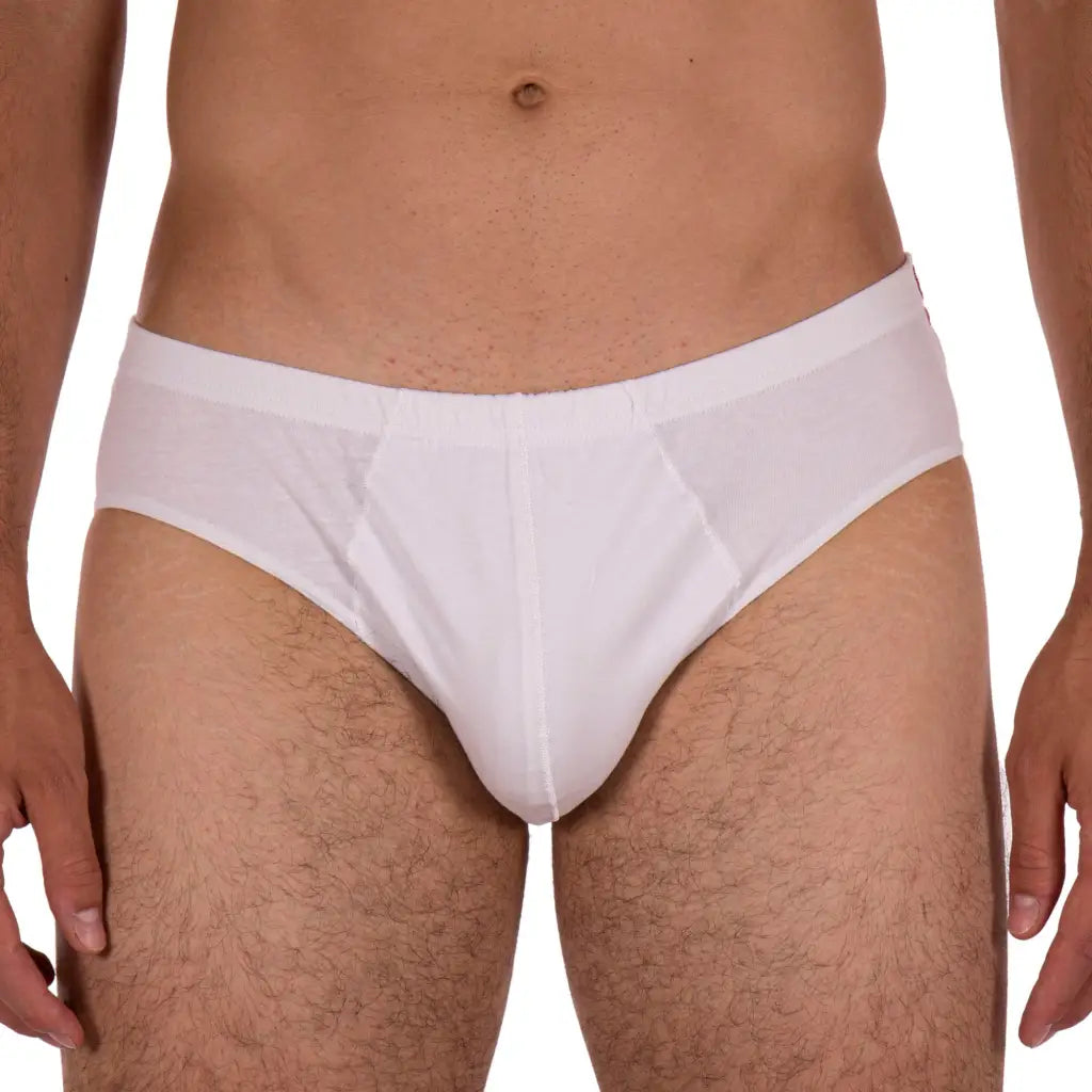 Ragno sport slip uomo in puro cotone con elastico rivestito in