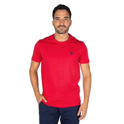 U.S. POLO ASSN. | t-shirt uomo mezza manica paricollo