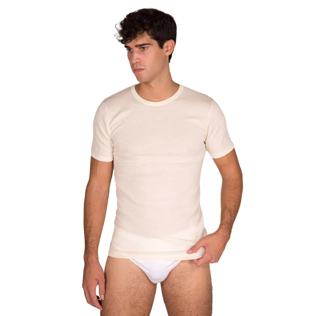 Canottiera mezza manica deals