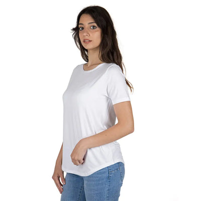 MARIOTTI LAB | T-shirt donna a mezza manica paricollo