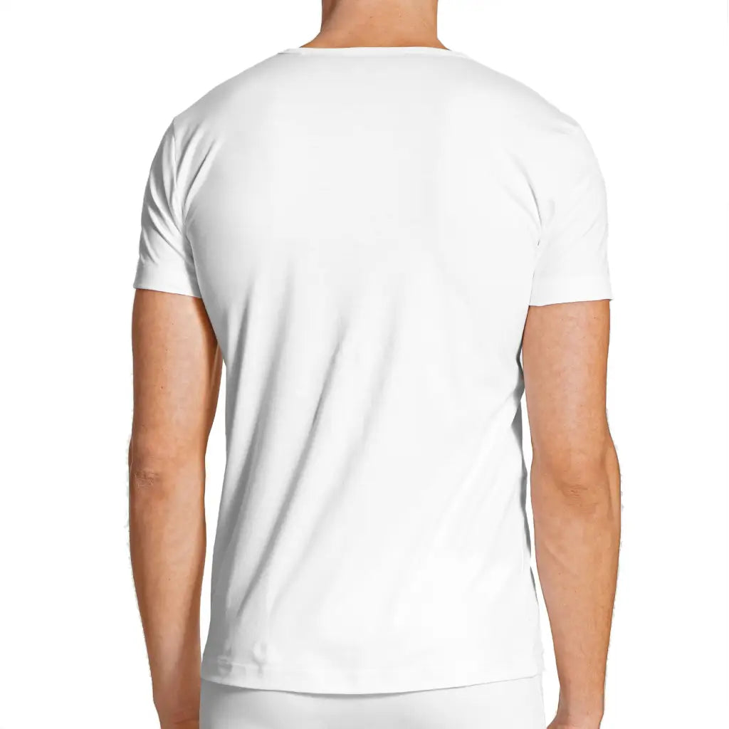 CALIDA | T - shirt uomo a mezza manica con paricollo