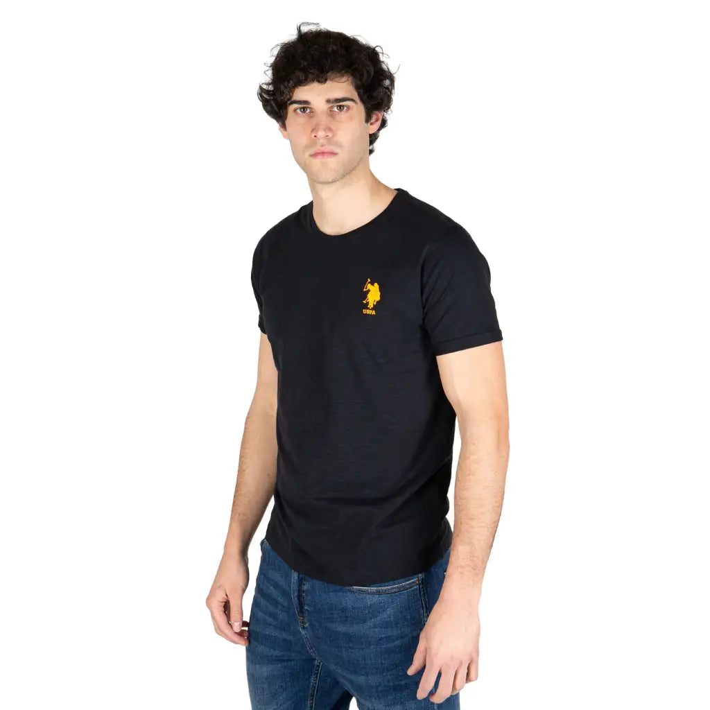 U.S. POLO ASSN. | T - shirt uomo paricollo a mezza manica