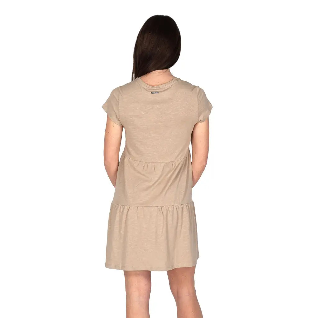 U.S. POLO ASSN. | Abito donna a mezza manica con scollo a V