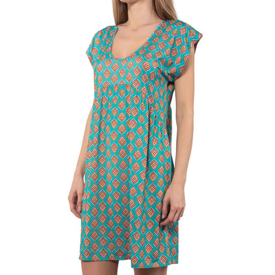 VERDISSIMA | Abito donna a mezza manica con scollo a V