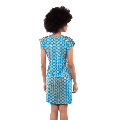 VERDISSIMA | Abito donna a mezza manica con scollo a V
