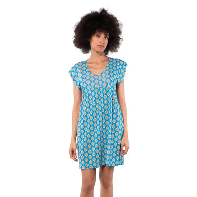 VERDISSIMA | Abito donna a mezza manica con scollo a V