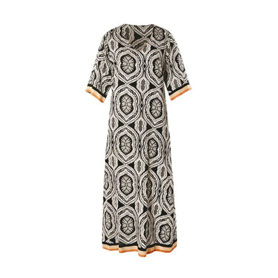 VERDISSIMA | Abito lungo donna Jaipur con manica a 3/4