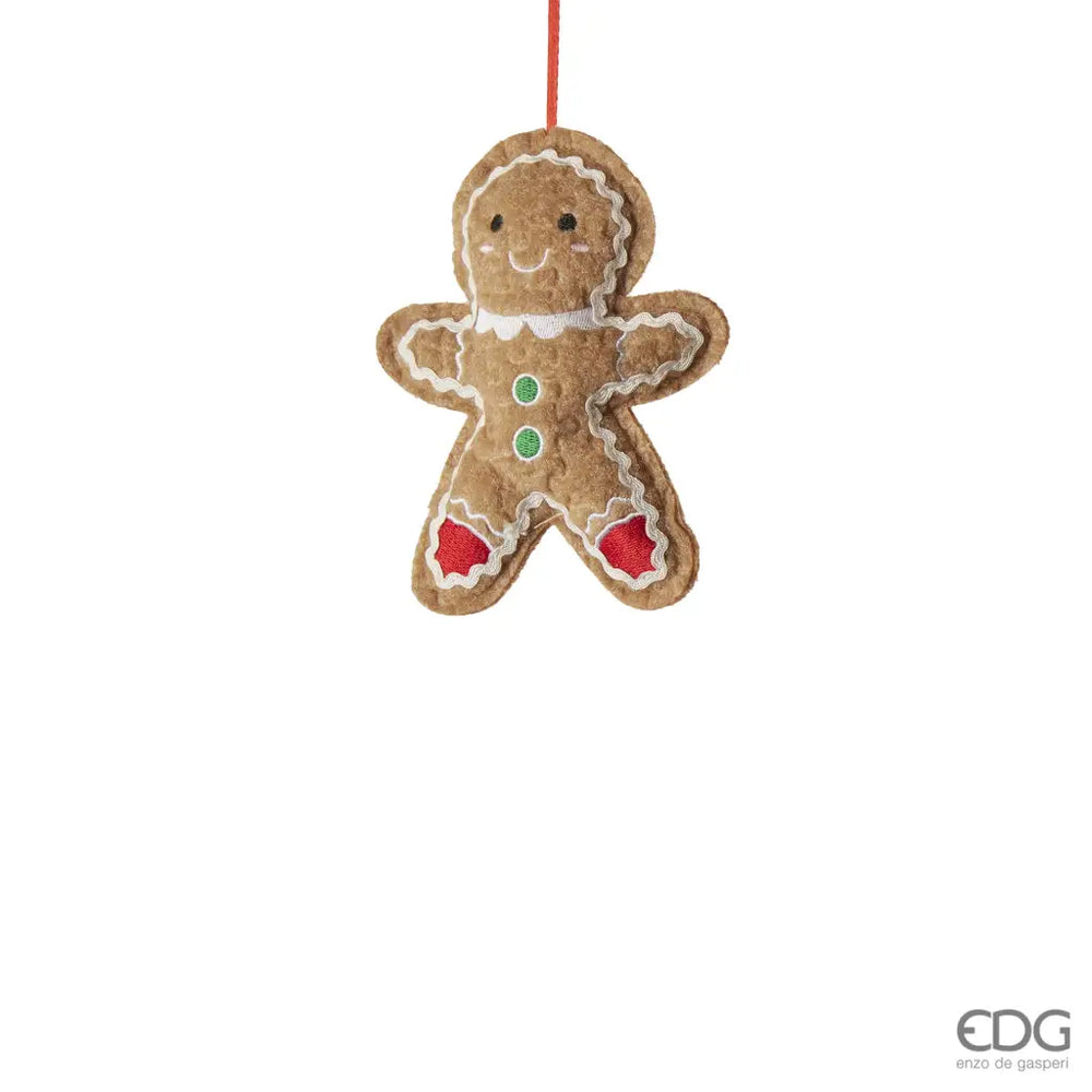 EDG Enzo De Gasperi Addobbo Candy H 10,5 Cm L 3 Cm L 3 Cm Blanc Rouge 1