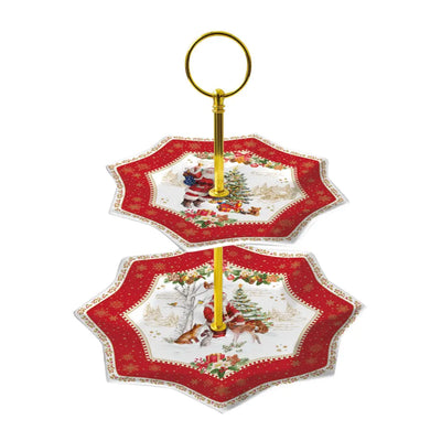 EASY LIFE | Alzata a 2 piani Christmas Memories | Easy Life