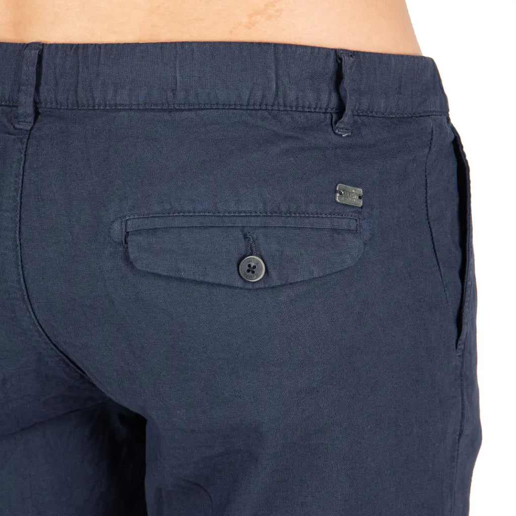 DATCH | Bermuda uomo in lino con culisse in vita | Datch