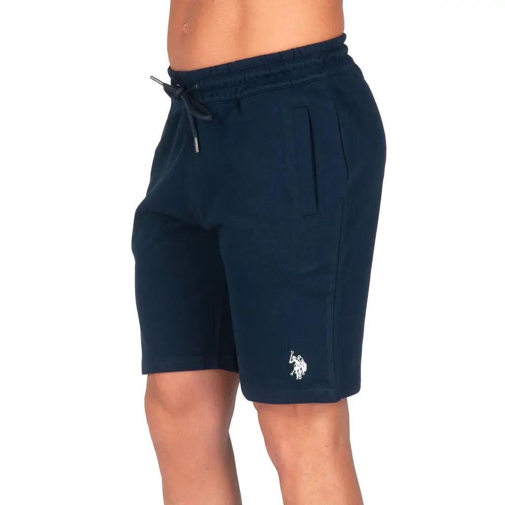 U.S. POLO ASSN. | Bermuda uomo sportivo in cotone garzato