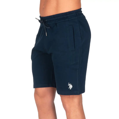 U.S. POLO ASSN. | Bermuda uomo sportivo in cotone garzato