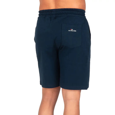 U.S. POLO ASSN. | Bermuda uomo sportivo in cotone garzato