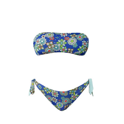 VERDISSIMA | Bikini a fascia con imbottitura estraibile