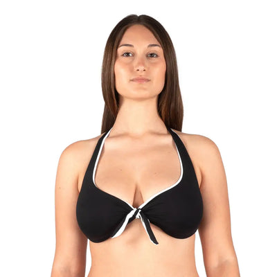 GIADAMARINA | Bikini con ferretto e slip medio double-face