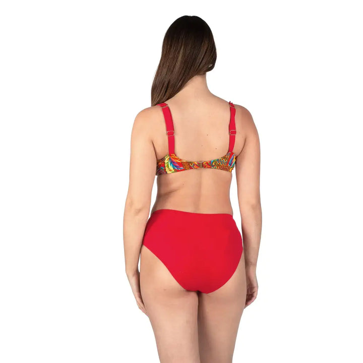 Giadamarina bikini con ferretto senza imbottitura e slip alto
