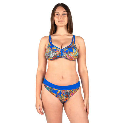 GIADAMARINA | Bikini imbottito con scollo a goccia senza