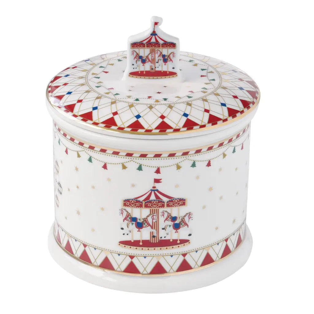 EASY LIFE | Biscottiera con coperchio Christmas Wonderland