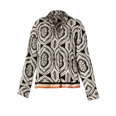 VERDISSIMA | Blusa donna Jaipur a manica lunga in tessuto