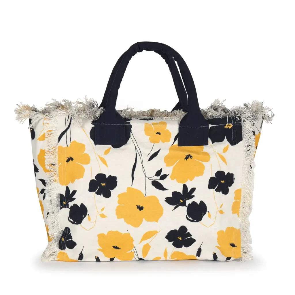 MARYPLAID - MARYHOME | Borsa in canvas in fantasia floreale