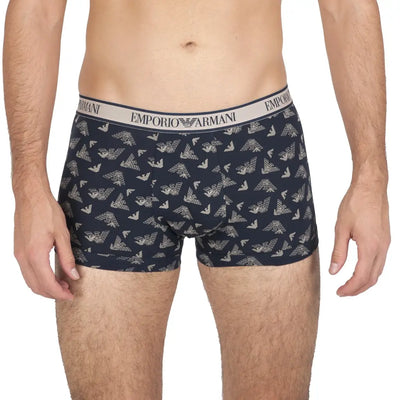 EMPORIO ARMANI | Boxer in cotone elasticizzato con elastico