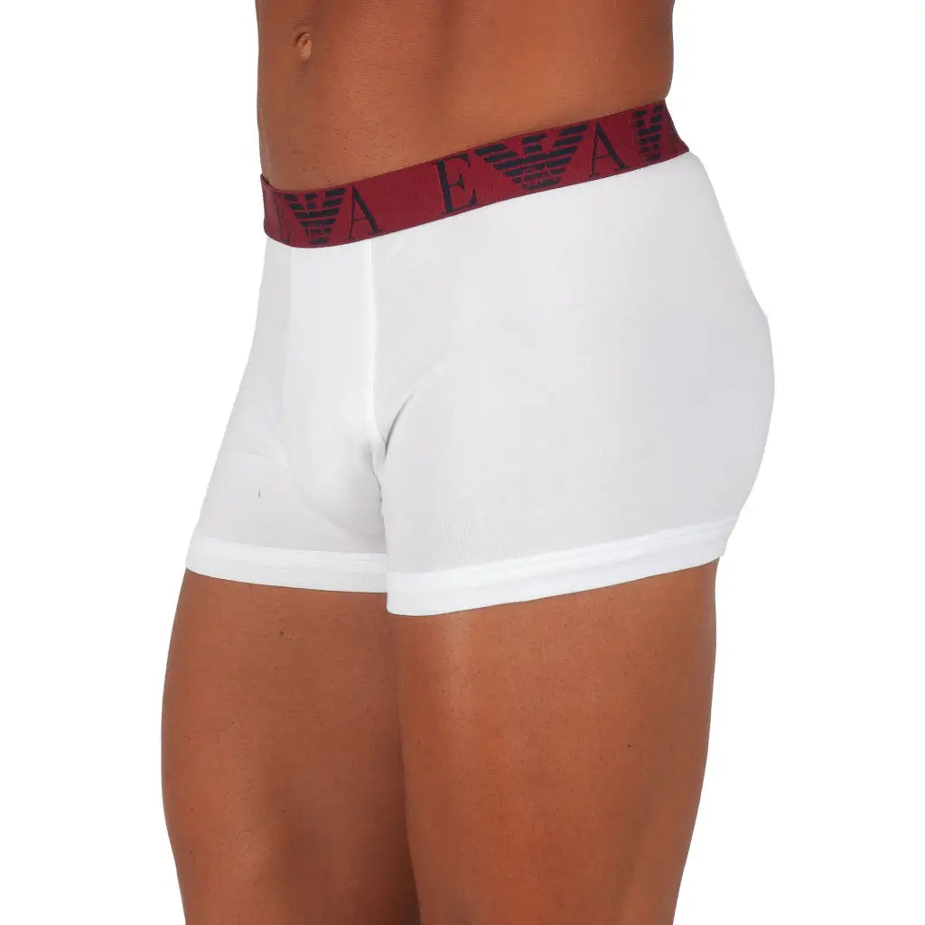 EMPORIO ARMANI | Boxer in cotone elasticizzato con elastico