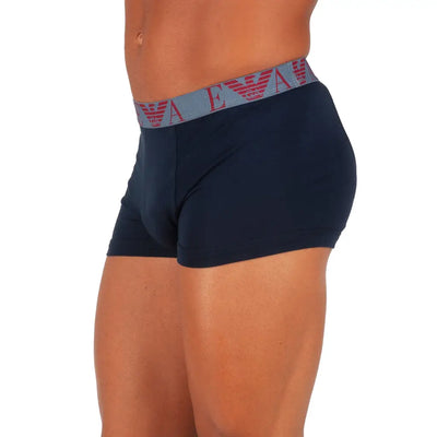 EMPORIO ARMANI | Boxer in cotone elasticizzato con elastico