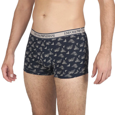 EMPORIO ARMANI | Boxer in cotone elasticizzato con elastico