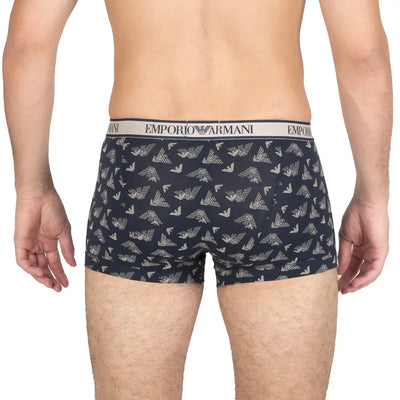 EMPORIO ARMANI | Boxer in cotone elasticizzato con elastico