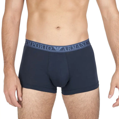 EMPORIO ARMANI | Boxer in cotone elasticizzato con elastico