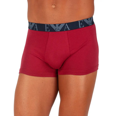 EMPORIO ARMANI | Boxer in cotone elasticizzato con elastico