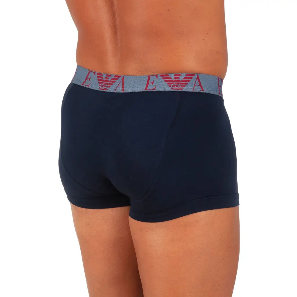 EMPORIO ARMANI | Boxer in cotone elasticizzato con elastico