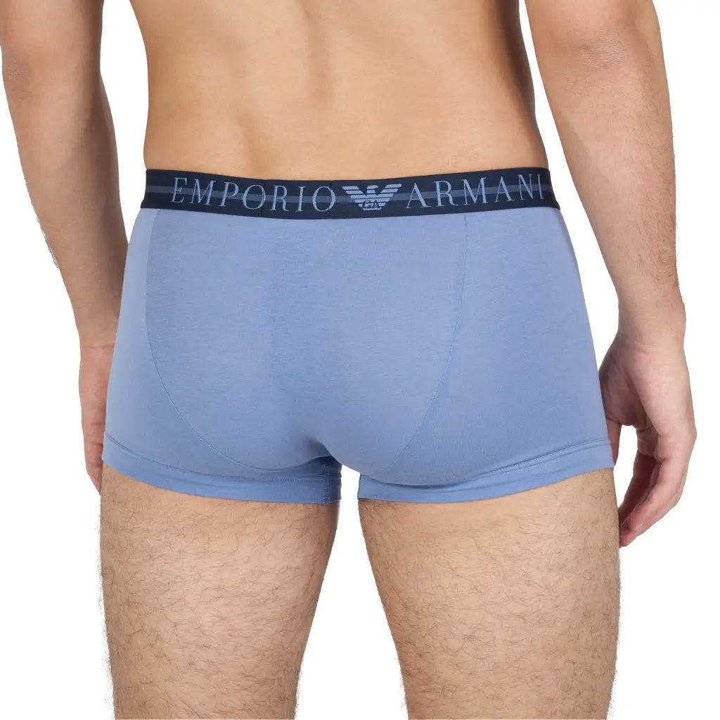 EMPORIO ARMANI | Boxer in cotone elasticizzato con elastico