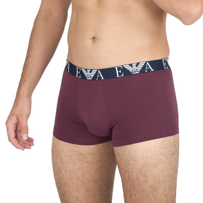 EMPORIO ARMANI | Boxer in cotone elasticizzato con elastico