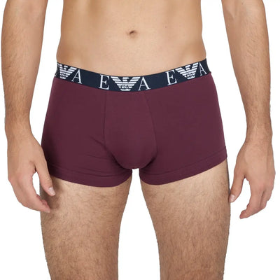 EMPORIO ARMANI | Boxer in cotone elasticizzato con elastico