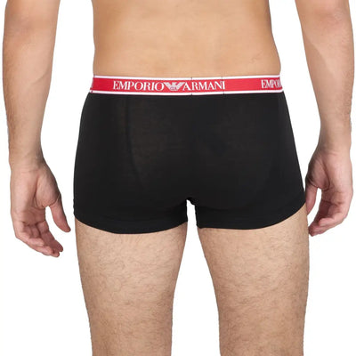 EMPORIO ARMANI | Boxer in cotone elasticizzato con elastico