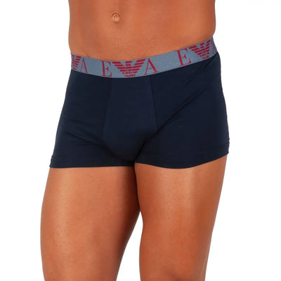 EMPORIO ARMANI | Boxer in cotone elasticizzato con elastico