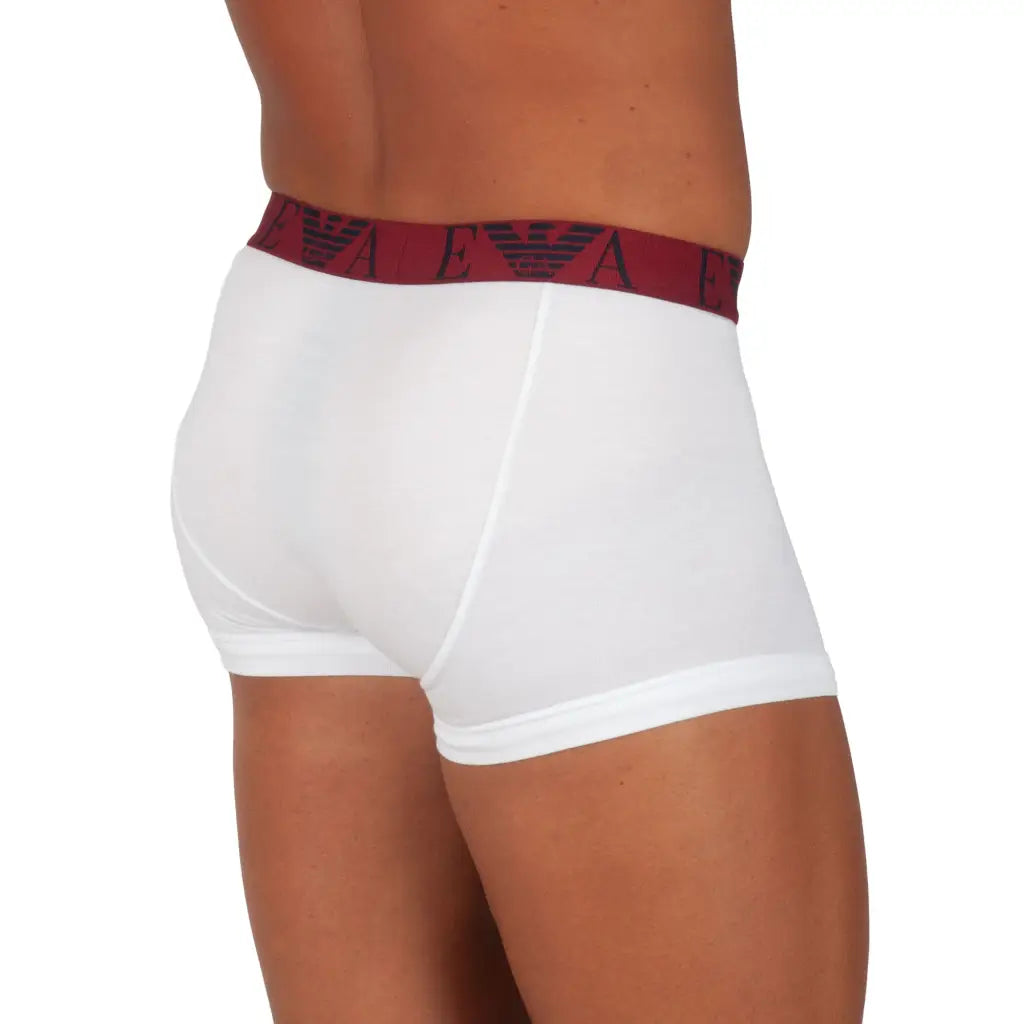 EMPORIO ARMANI | Boxer in cotone elasticizzato con elastico