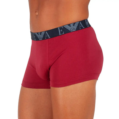 EMPORIO ARMANI | Boxer in cotone elasticizzato con elastico