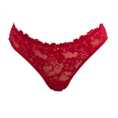 SI E’ LEI | Brasiliana donna in pizzo Berries | 2 / ROSSO