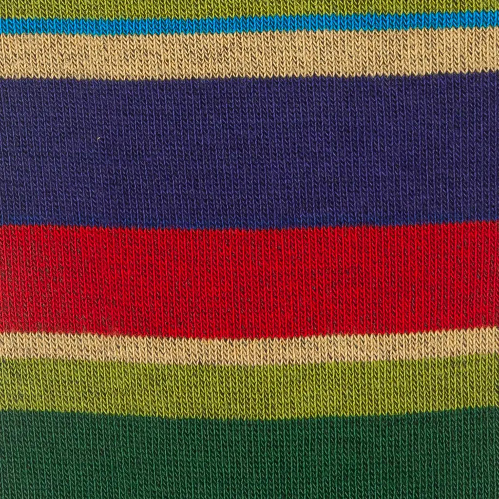 GALLO | Calzino lungo donna in caldo cotone Righe