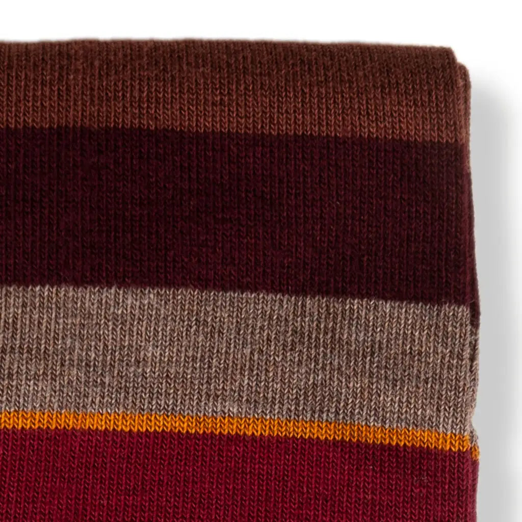 GALLO | Calzino lungo donna in caldo cotone Righe