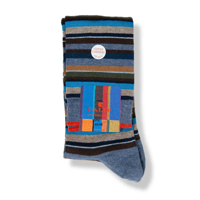 GALLO | Calzino lungo uomo in caldo cotone e Cashmere in