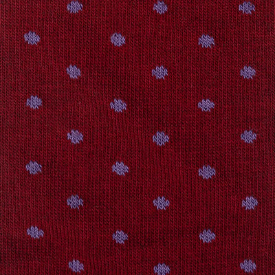 GALLO | Calzino lungo uomo Pois in caldo cotone | Gallo