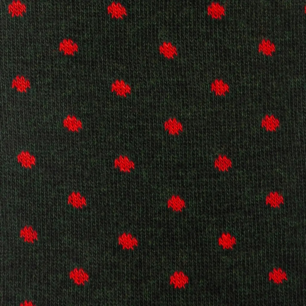 GALLO | Calzino lungo uomo Pois in caldo cotone | Gallo