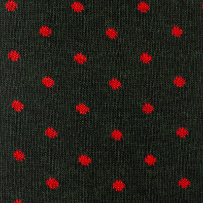 GALLO | Calzino lungo uomo Pois in caldo cotone | Gallo