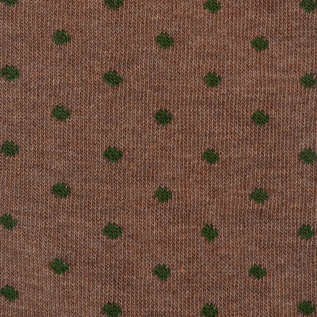 GALLO | Calzino lungo uomo Pois in caldo cotone | Gallo