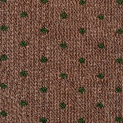 GALLO | Calzino lungo uomo Pois in caldo cotone | Gallo