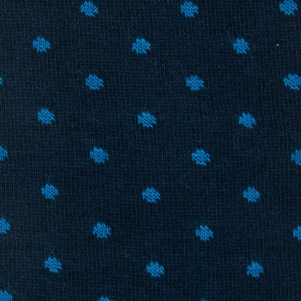 GALLO | Calzino lungo uomo Pois in caldo cotone | Gallo