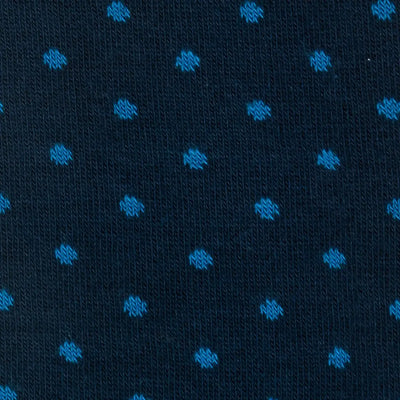 GALLO | Calzino lungo uomo Pois in caldo cotone | Gallo